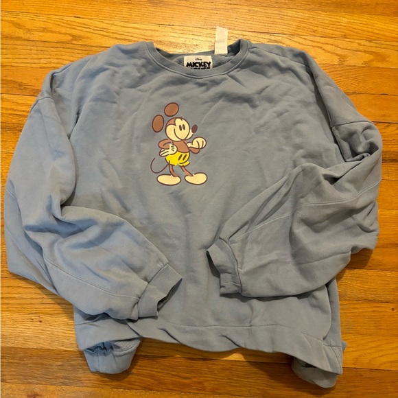 Tops - Blue Mickey Mouse Crewneck